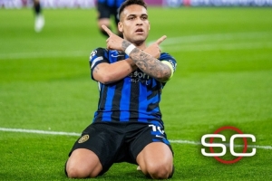 欧冠改制后淘汰赛客战拜仁进球，劳塔罗是阿根廷球员首人