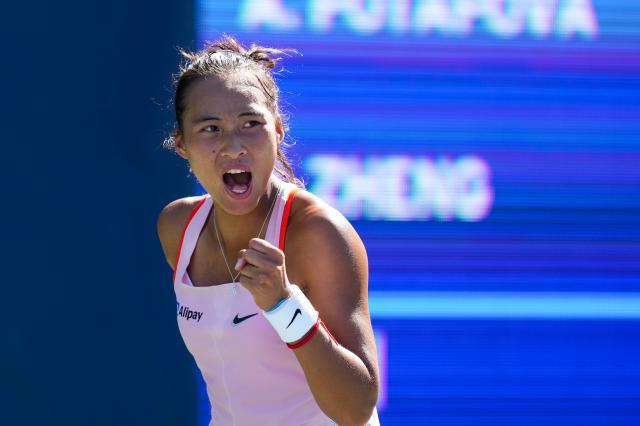 九游娱乐-郑钦文袁悦携手晋级 中国金花四人进入美网32强